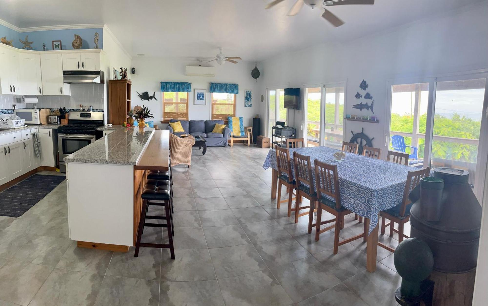House Of Blue At Turtle Cove Long Island Bahamas Villa Exterior photo